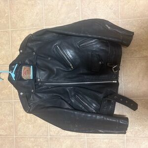 Classic Black Leather Jacket